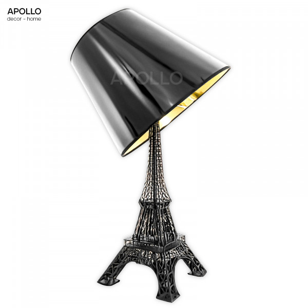 Đèn để bàn tháp Eiffel chao vải trang trí DDB 6717A